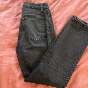 Abercrombie jean- 90s straight ultra high rise